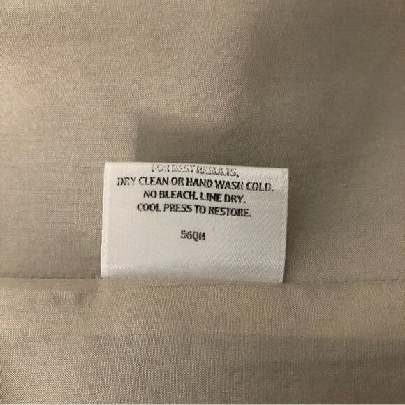 Eileen Fisher Silk Open Front Jacket in Champaign Size Medium - Picture 12 of 13